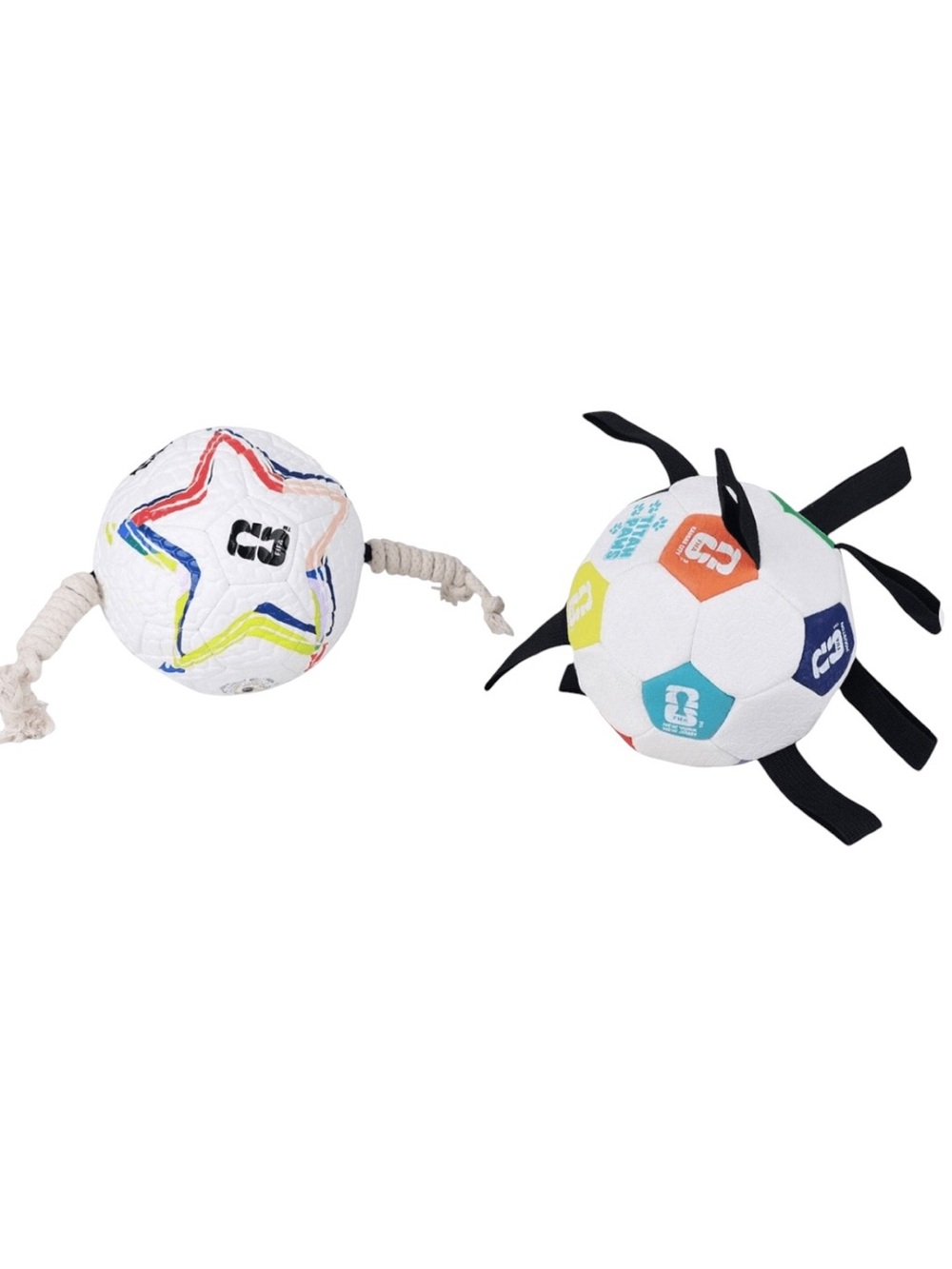 Dog Toys Titan-Paws FIFA World Cup 26 Dog Soccer Ball Pack, 2-Pack - Picture 3 of 5